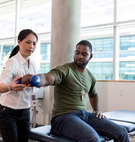 Tratamento de fisioterapia