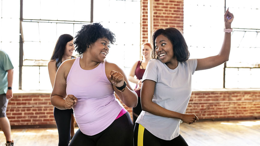 Two Girls Dancing