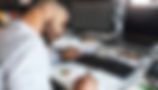 Man Working at Desk