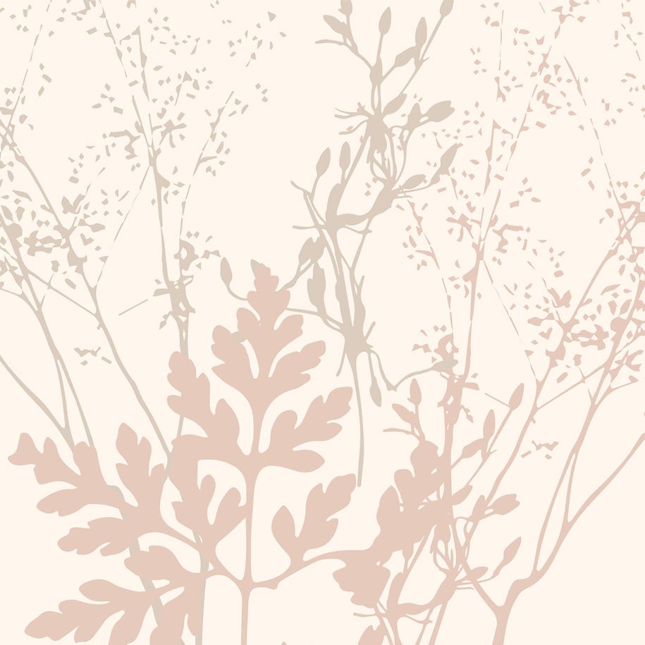 植物のシルエットイラスト