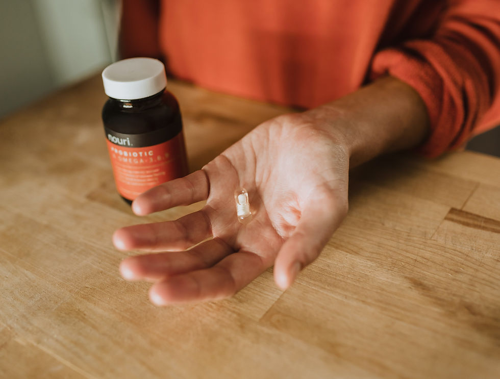Hand Holding Capsule