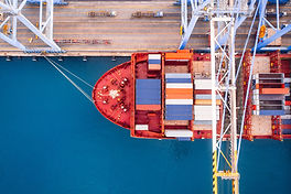 Cargo Ship at Port