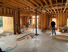Interni in costruzione