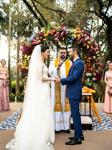 Ceremonia de boda al aire libre