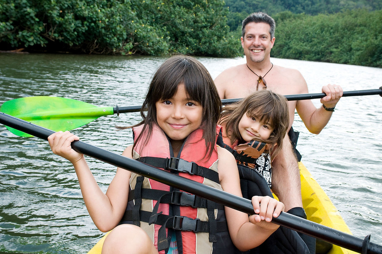 Family Kayaking