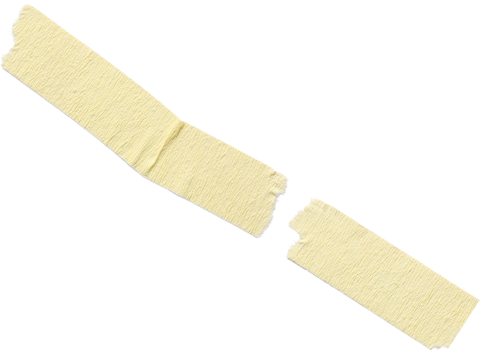 Torn Yellow Tape