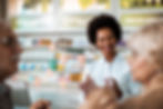 Pharmacist Assisting Customers