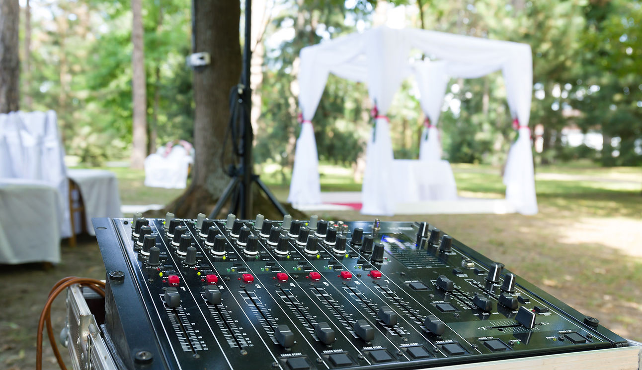 Outdoor DJ Setup