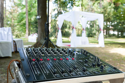 Outdoor DJ Setup