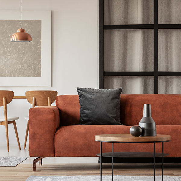 Orange Couch