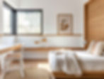 Intérieur de chambre moderne