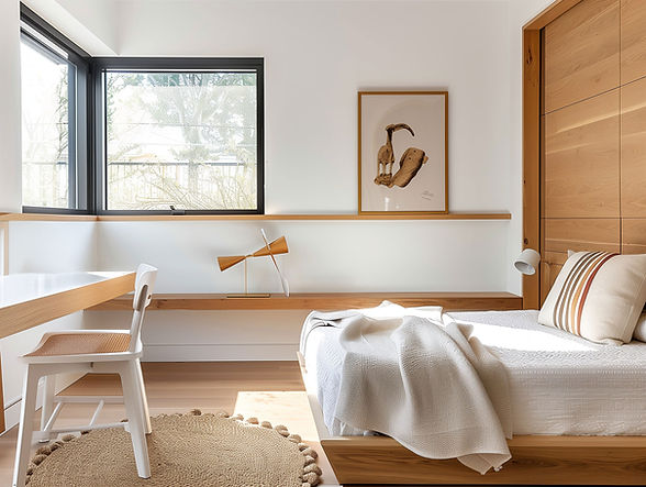 Intérieur de chambre moderne
