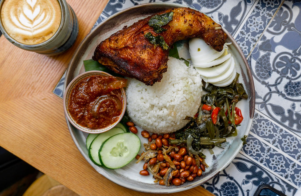 Nasi Lemak Dish
