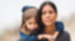 Ernsthafte Familie