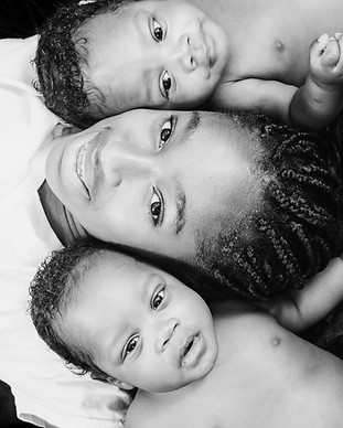 Mother with Twins