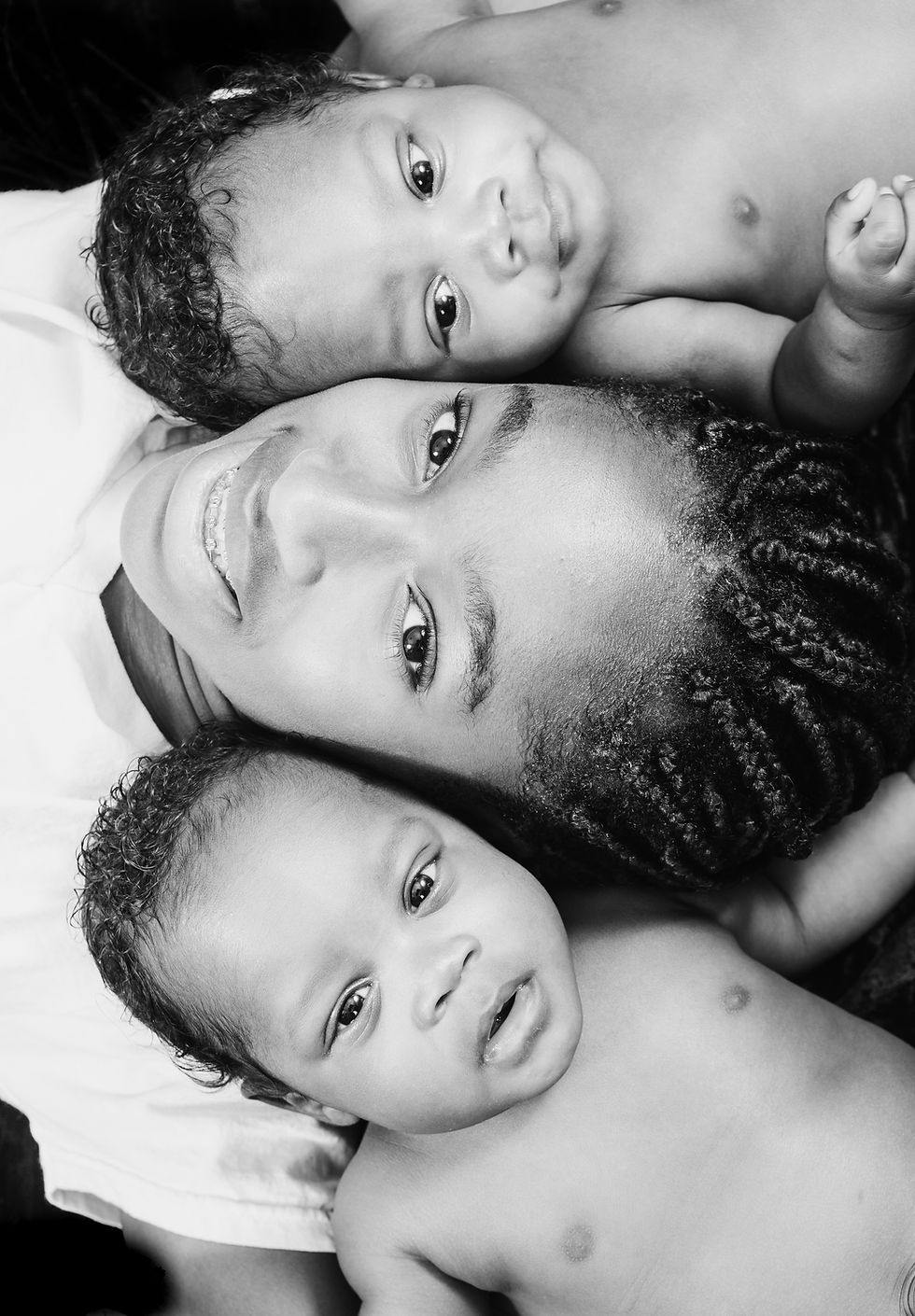 Mother With Twins