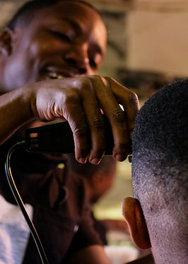 Barber Styling Hair