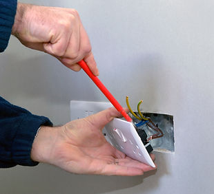 Instalación de la toma de corriente