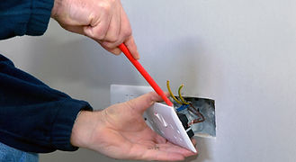 Installation de la prise électrique