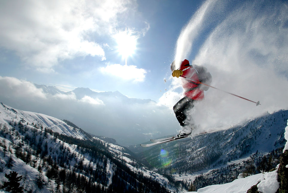 Skiing