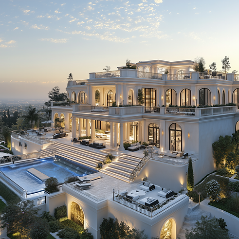 Luxury Mansion Exterior
