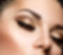 person with long eyelashes and eye make up
