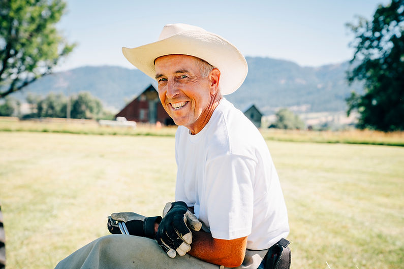 Smiling Farmer