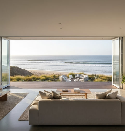 Modern Beachfront Living