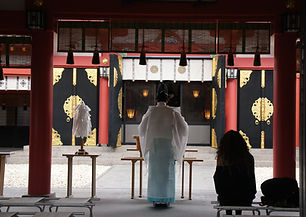 Japan Temple Ceremony