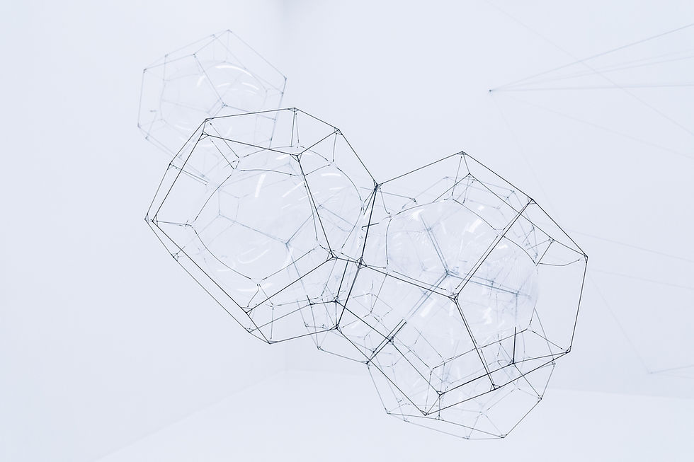 Geometric Wire Sculpture