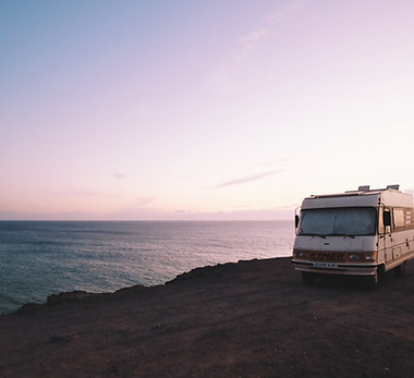 RV on Beach
