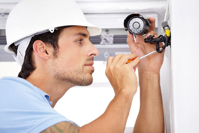 Home security installation