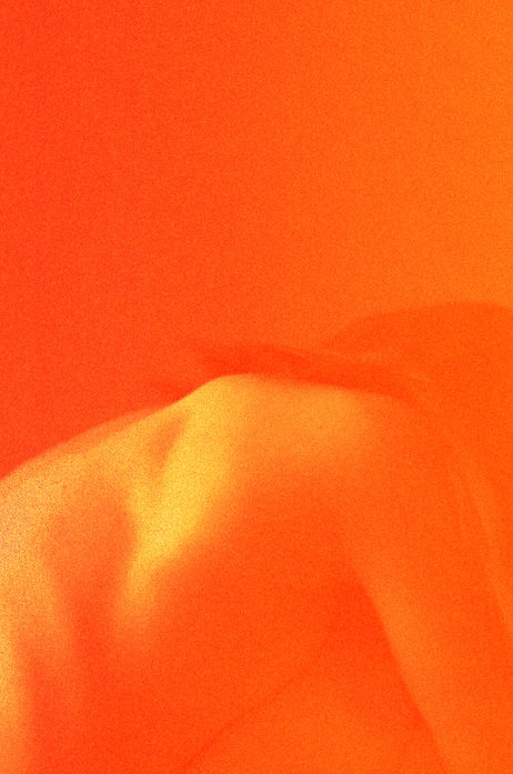 Abstract Orange Silhouette