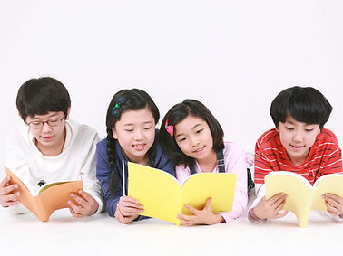 Children Reading Together