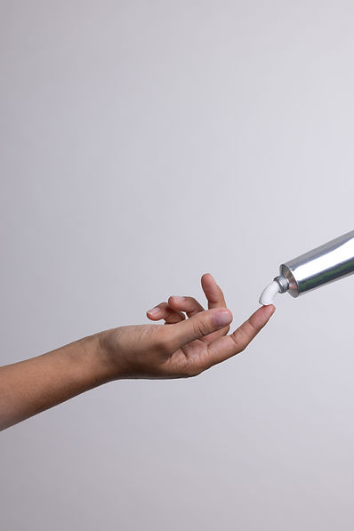 Applying Hand Cream