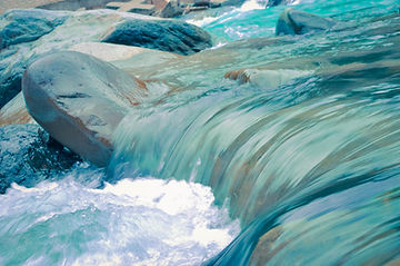 Fließender Fluss