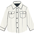 Illustrated White Shirt