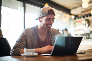 Man on Laptop