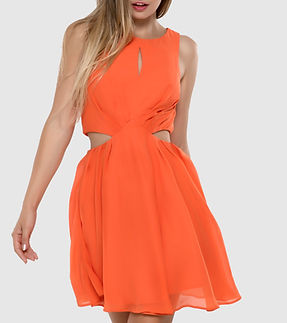 Orange Dress