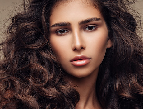 Lush Curly Hairstyle