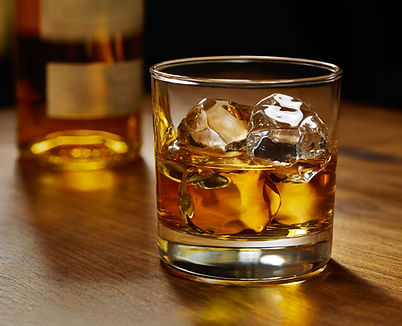 Whiskyglas im Detail