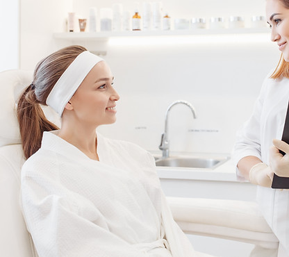 At a cosmetologist's