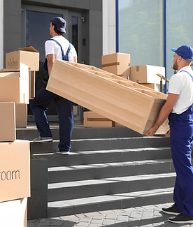 Umzugsunternehmen mit Regaleinheit