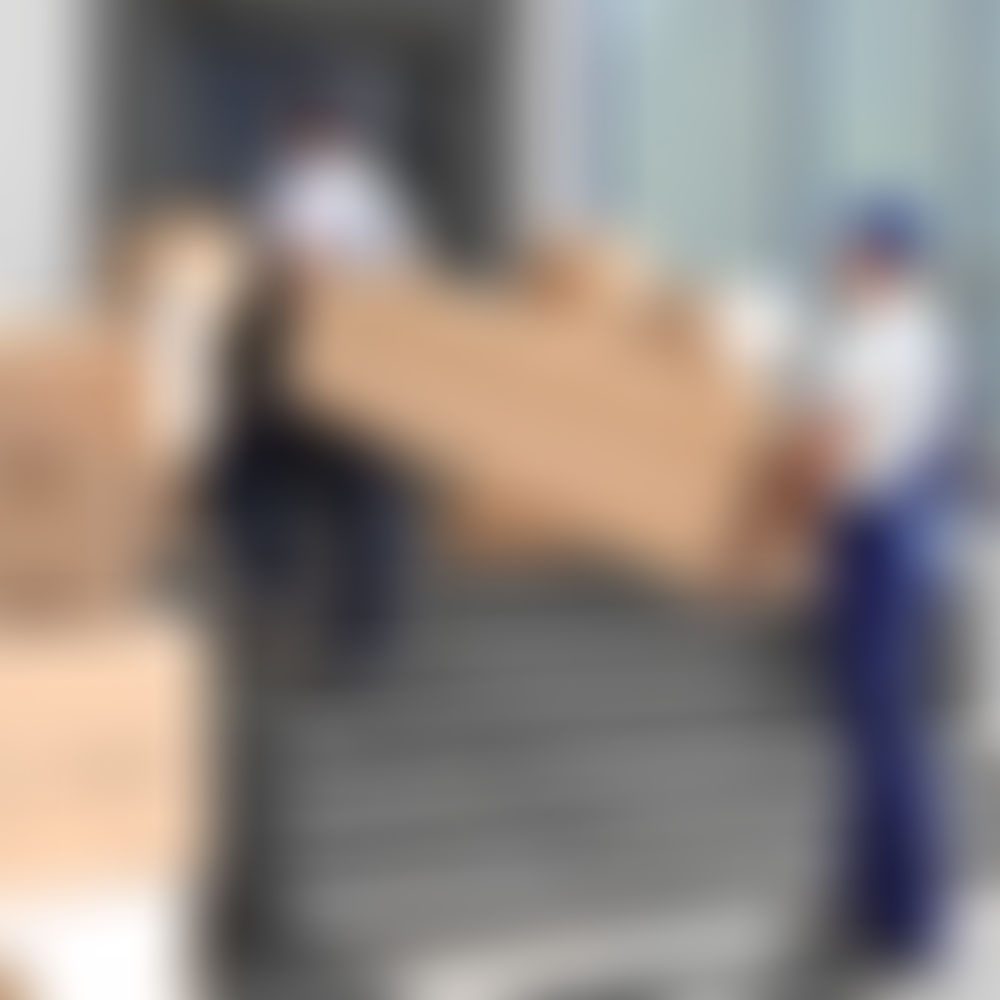 Personnes déménageant des cartons.