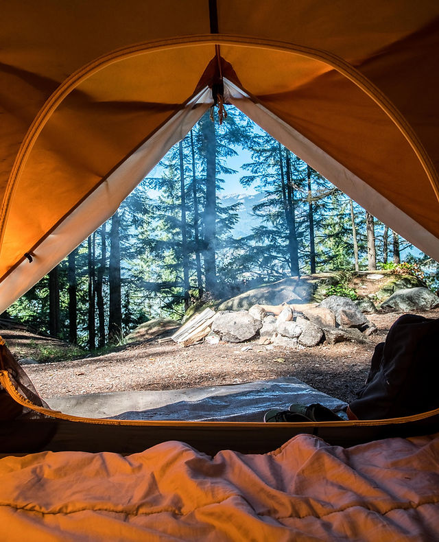 Camping Tent View