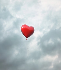 Heart Balloon Sky