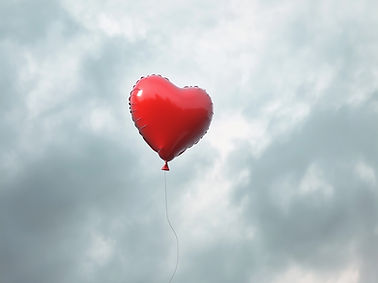 Heart Balloon Sky