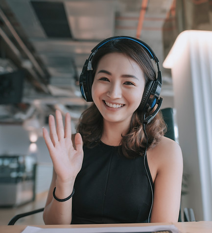 Waving in Headphones