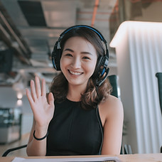 Waving in Headphones