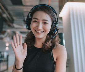 Waving in Headphones